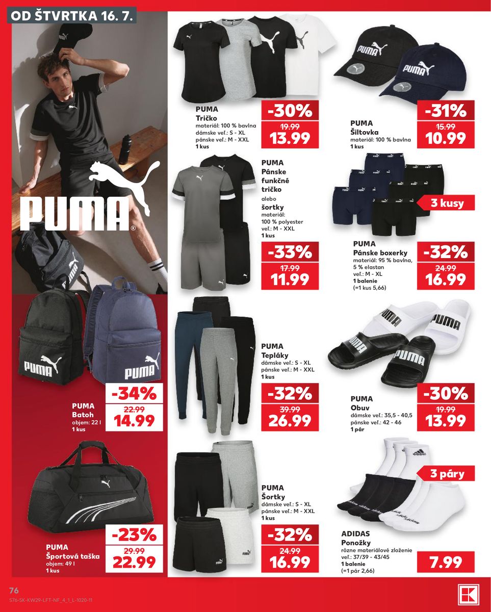 Kaufland catalog page 76 — 2026-07-16 to 2026-07-22