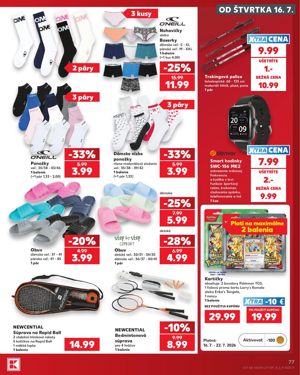 Kaufland catalog page 77 — 2026-07-16 to 2026-07-22