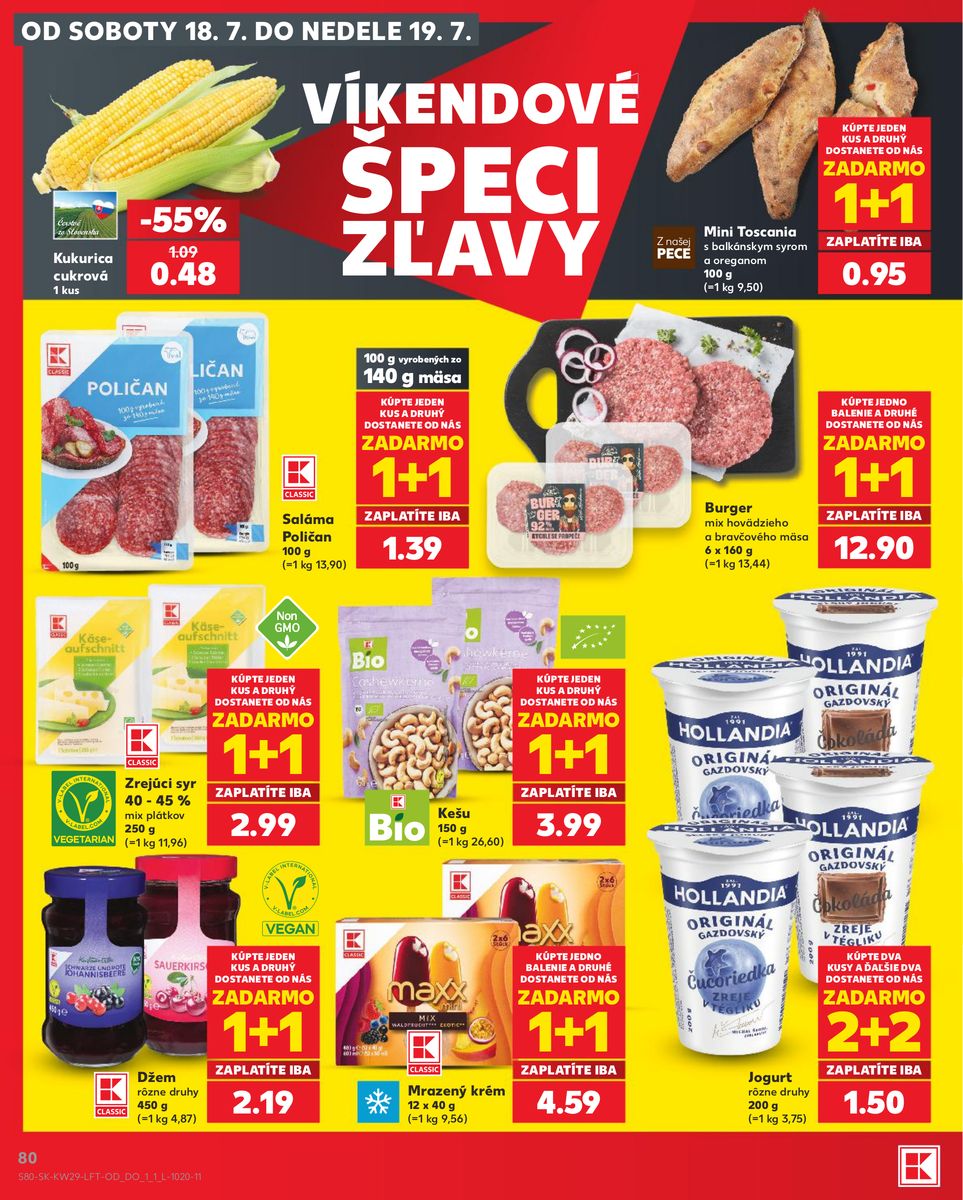 Kaufland catalog page 80 — 2026-07-16 to 2026-07-22