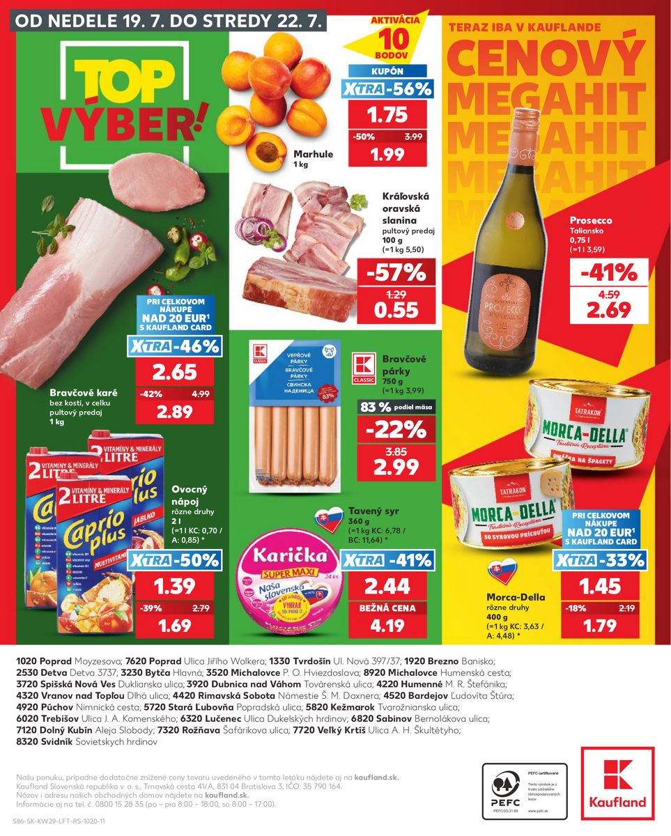 Kaufland catalog page 86 — 2026-07-16 to 2026-07-22