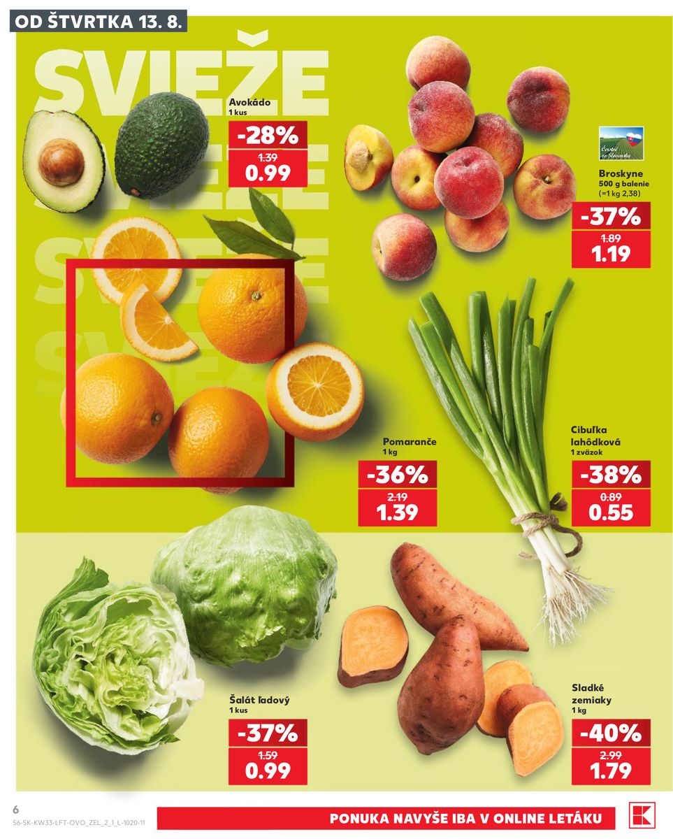 Kaufland catalog page 6 — 2026-08-13 to 2026-08-19