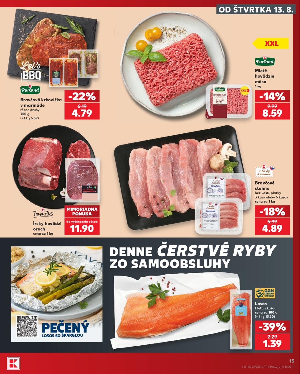 Kaufland catalog page 13 — 2026-08-13 to 2026-08-19