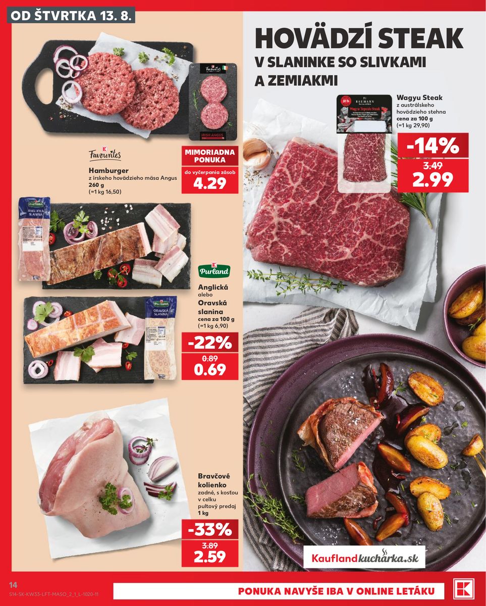 Kaufland catalog page 14 — 2026-08-13 to 2026-08-19