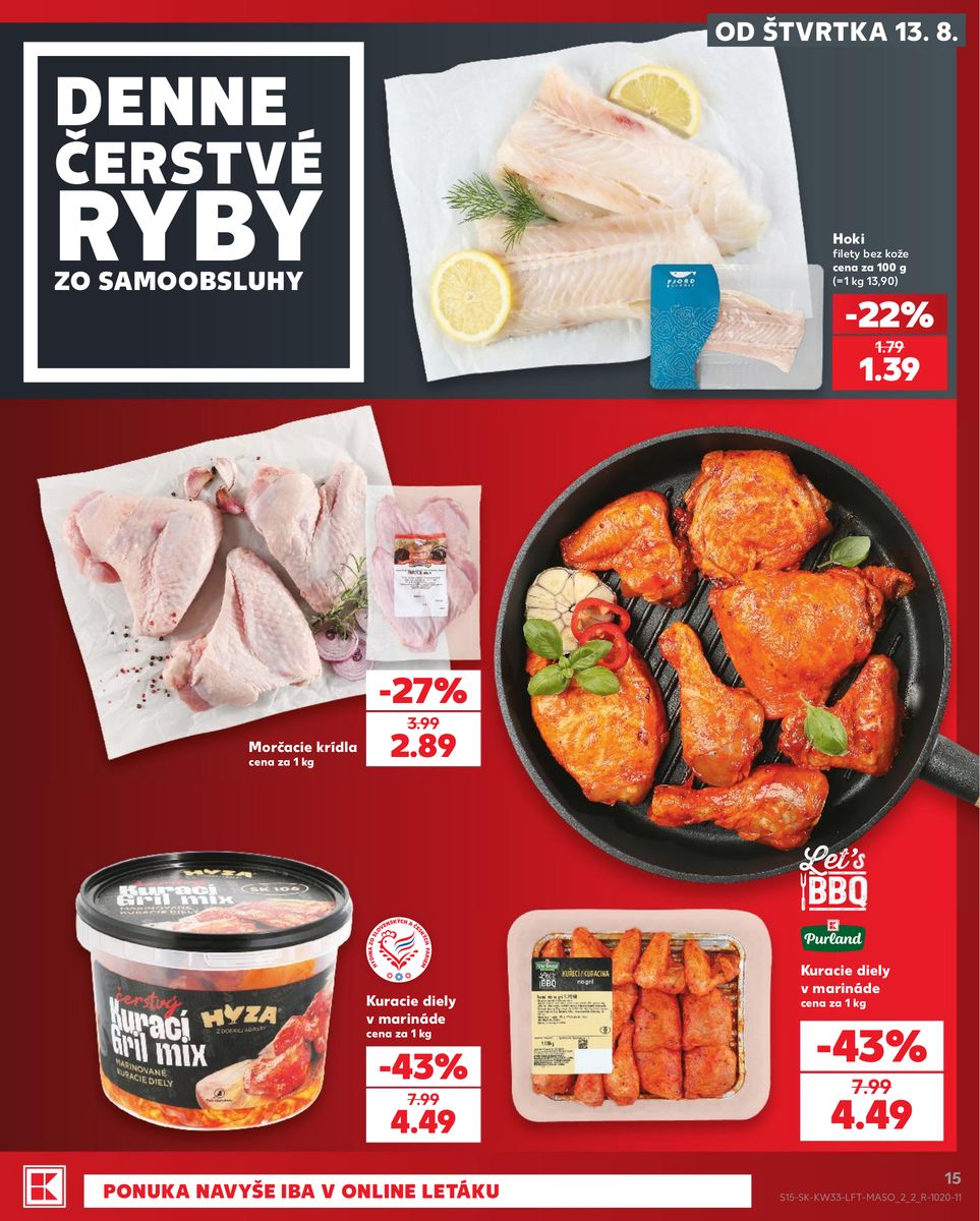 Kaufland catalog page 15 — 2026-08-13 to 2026-08-19