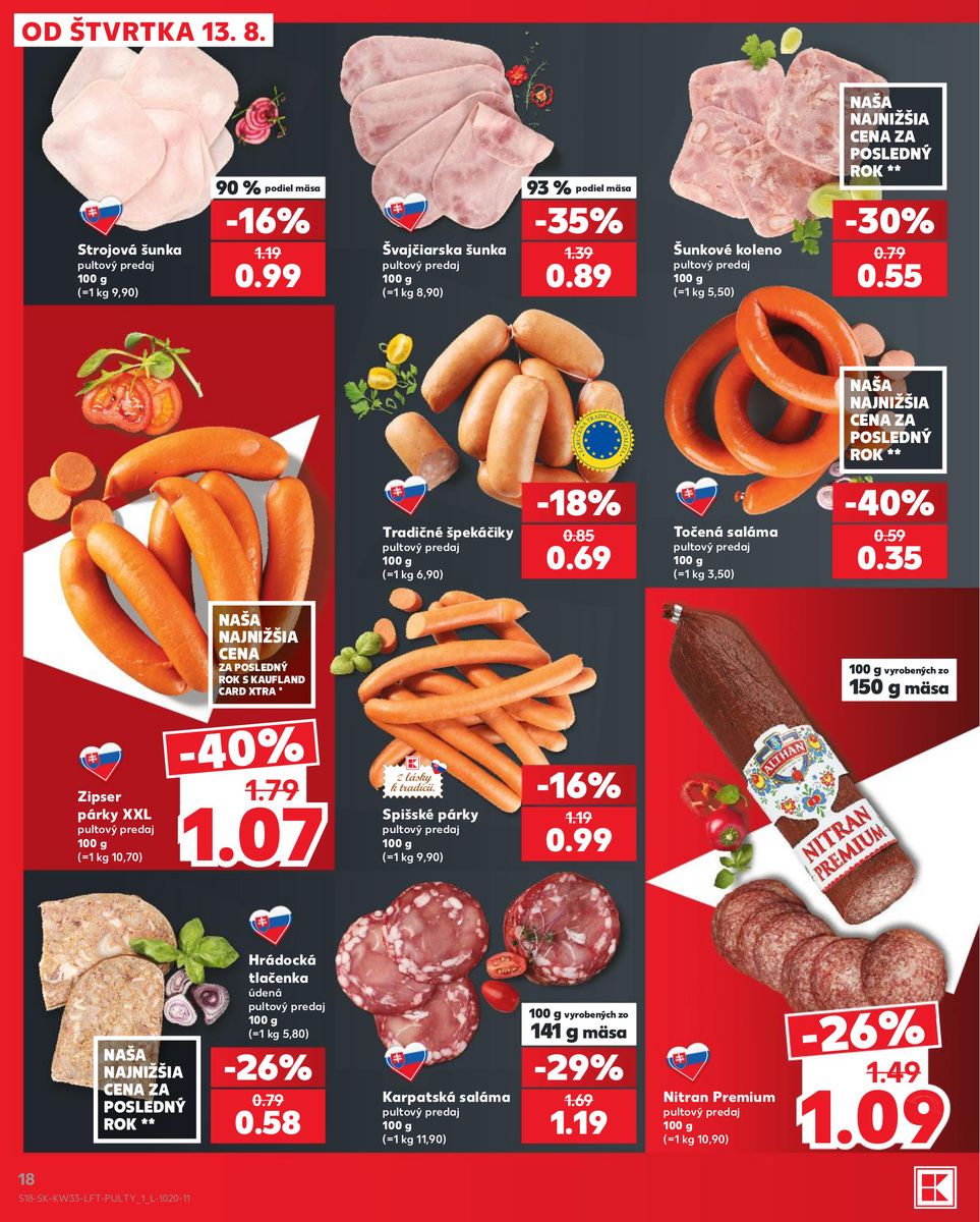 Kaufland catalog page 18 — 2026-08-13 to 2026-08-19