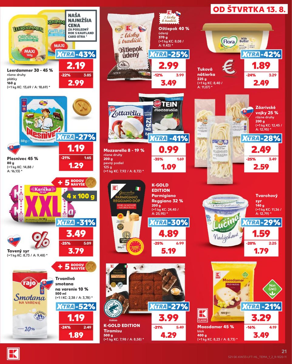 Kaufland catalog page 21 — 2026-08-13 to 2026-08-19