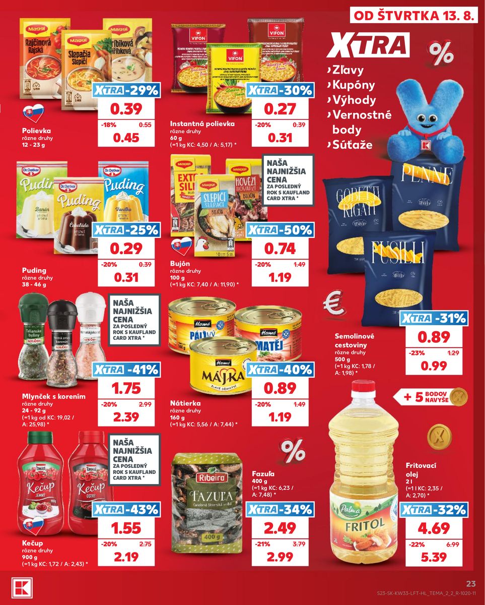 Kaufland catalog page 23 — 2026-08-13 to 2026-08-19