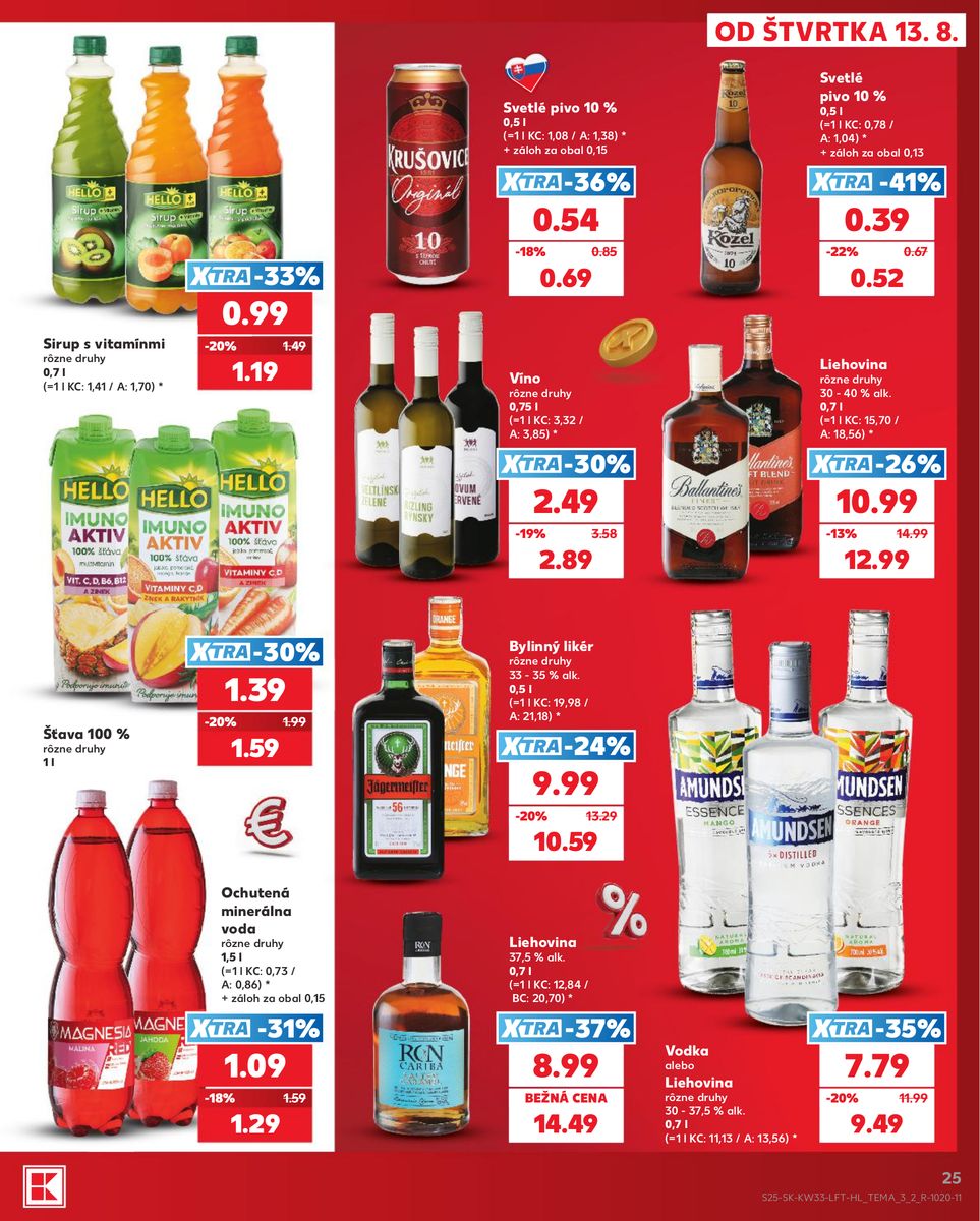 Kaufland catalog page 25 — 2026-08-13 to 2026-08-19