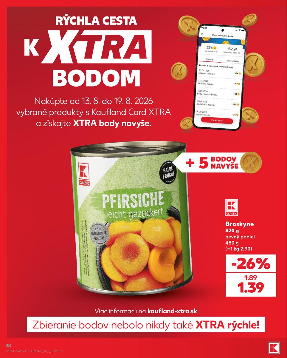 Kaufland catalog page 28 — 2026-08-13 to 2026-08-19