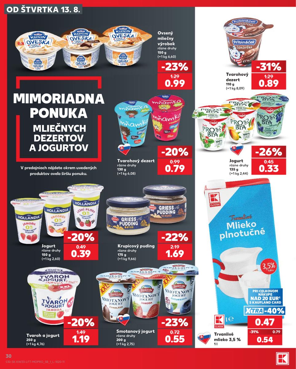 Kaufland catalog page 30 — 2026-08-13 to 2026-08-19