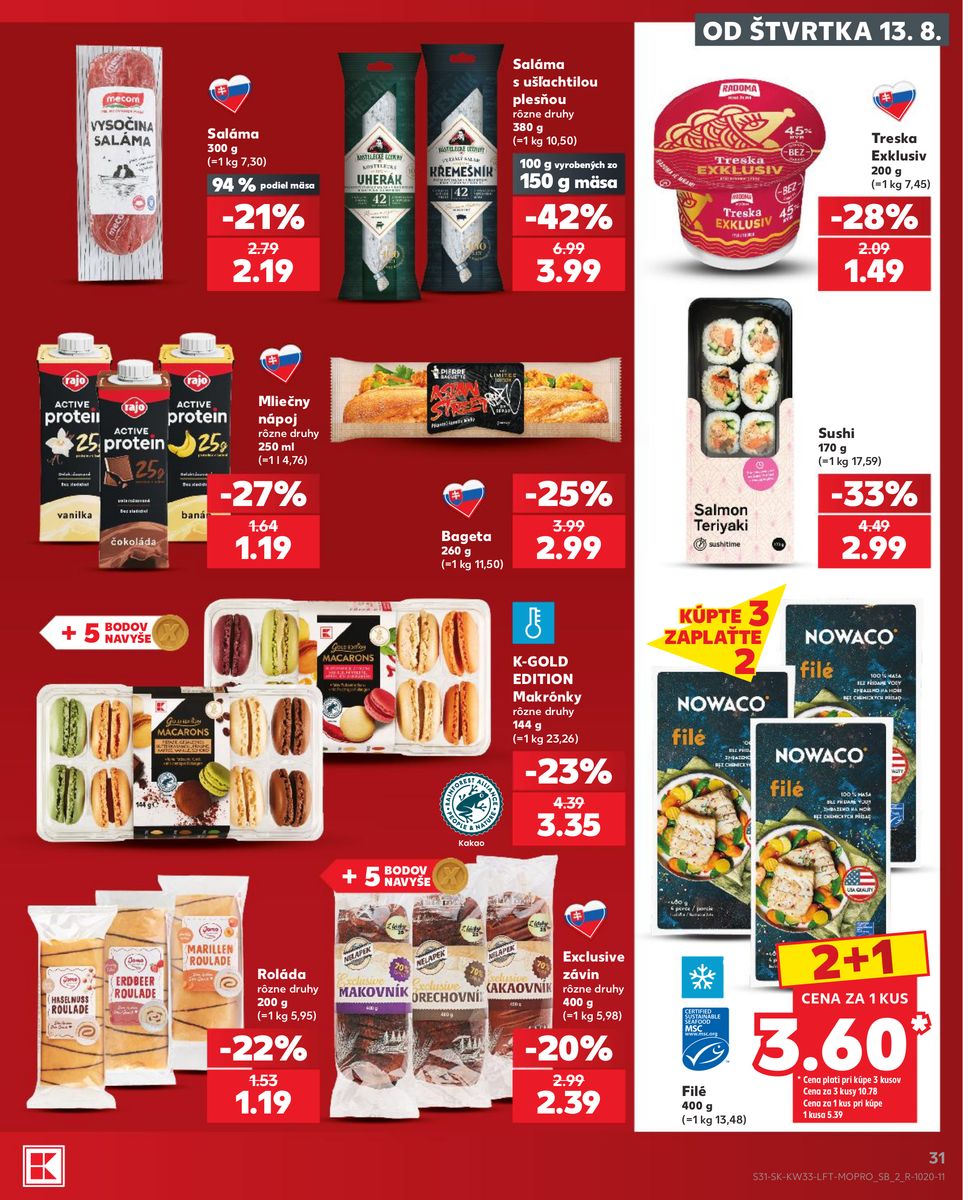 Kaufland catalog page 31 — 2026-08-13 to 2026-08-19