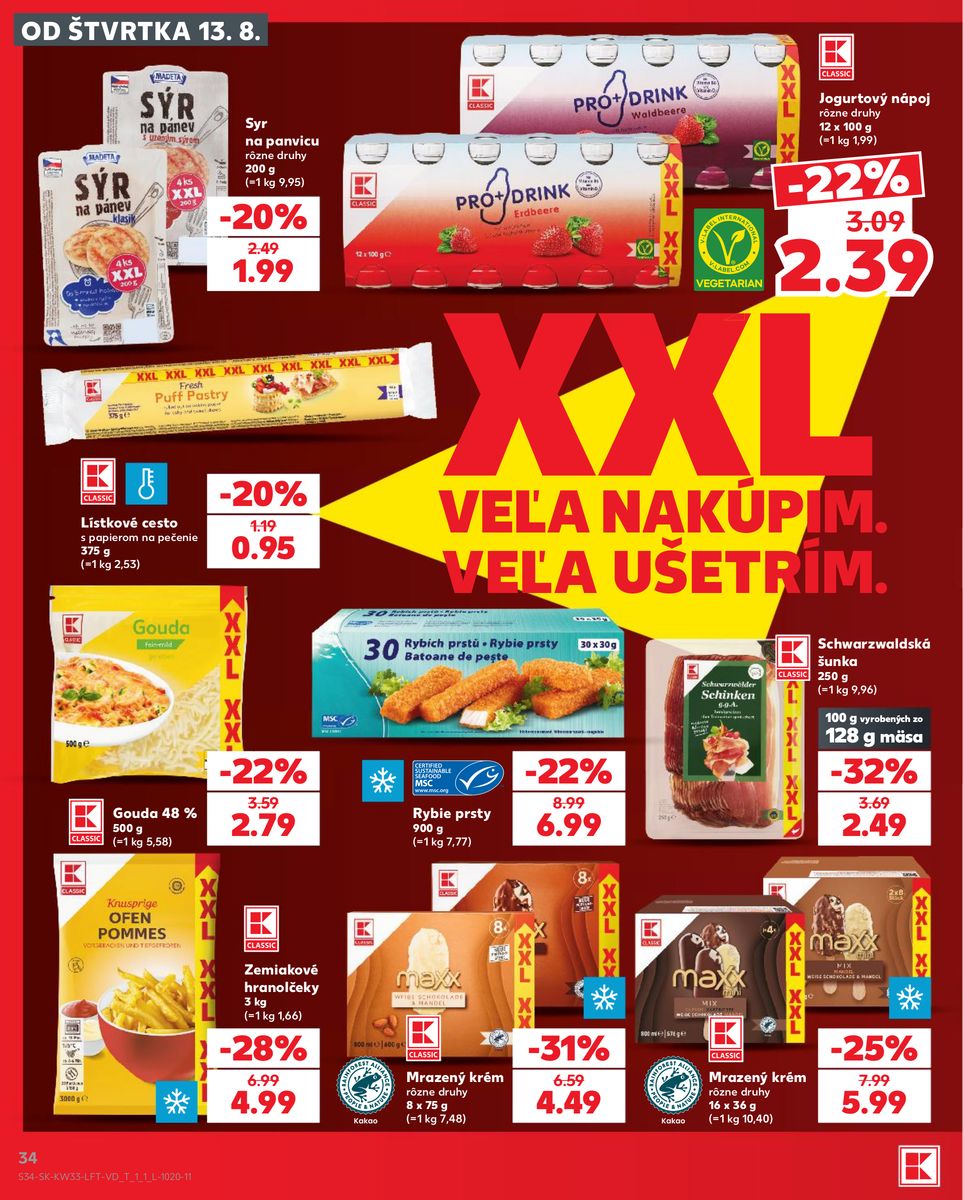 Kaufland catalog page 34 — 2026-08-13 to 2026-08-19
