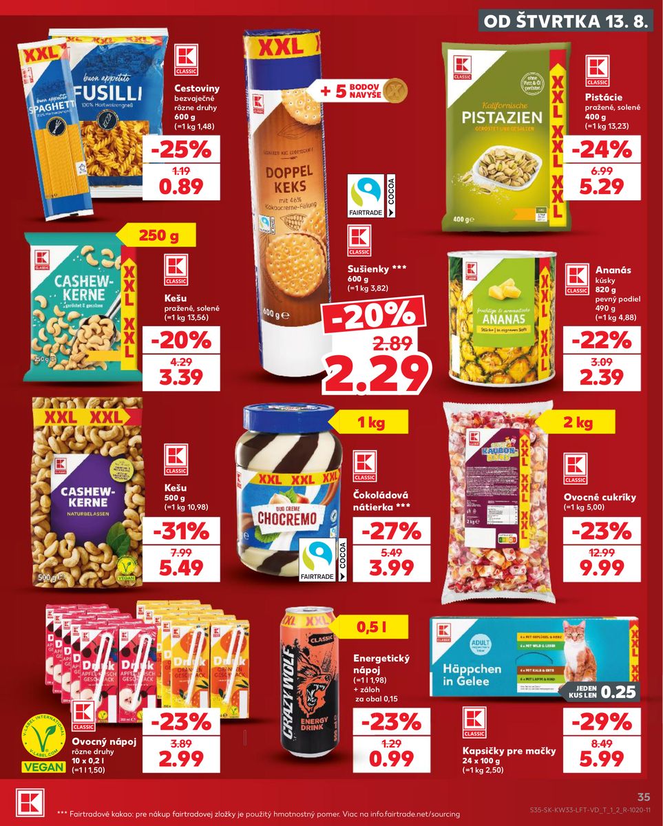 Kaufland catalog page 35 — 2026-08-13 to 2026-08-19
