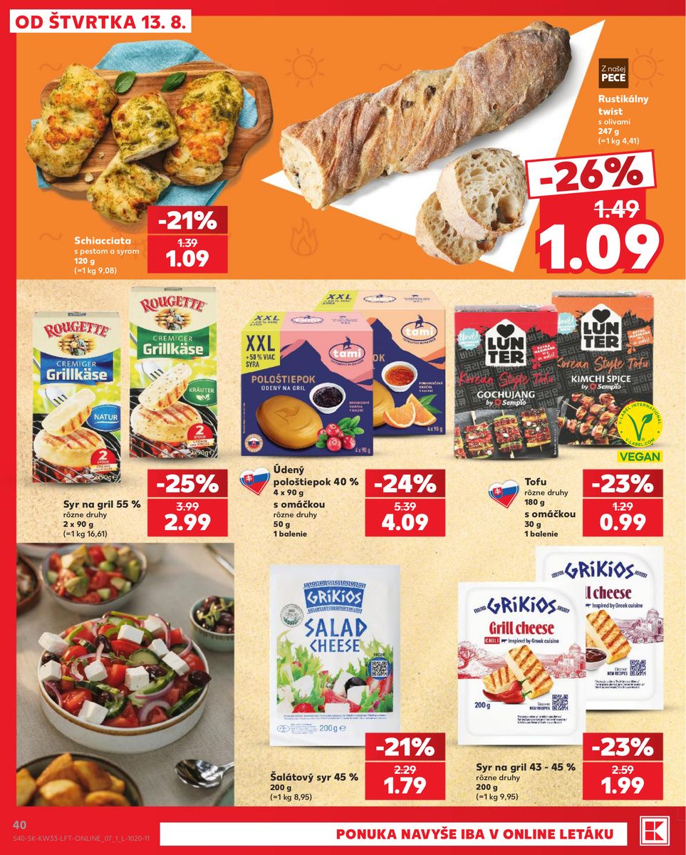 Kaufland catalog page 40 — 2026-08-13 to 2026-08-19