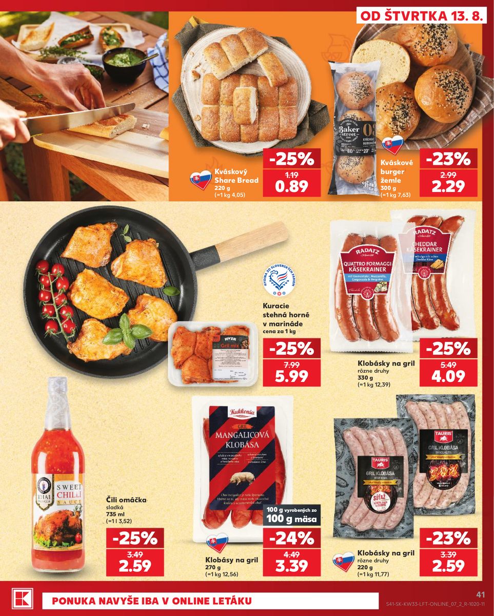 Kaufland catalog page 41 — 2026-08-13 to 2026-08-19