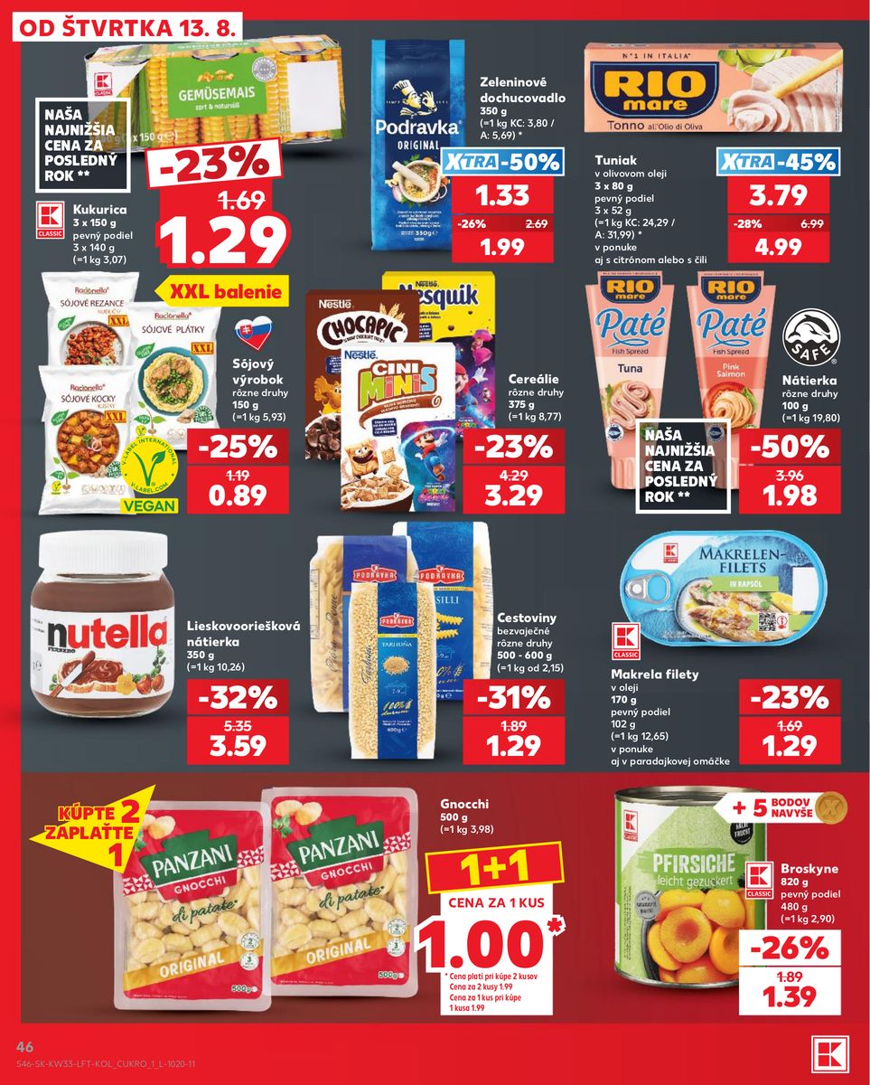 Kaufland catalog page 46 — 2026-08-13 to 2026-08-19
