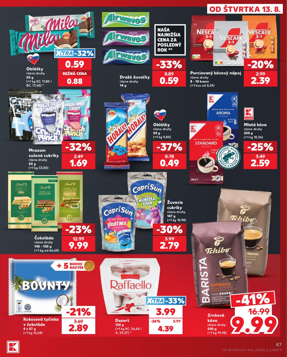 Kaufland catalog page 47 — 2026-08-13 to 2026-08-19