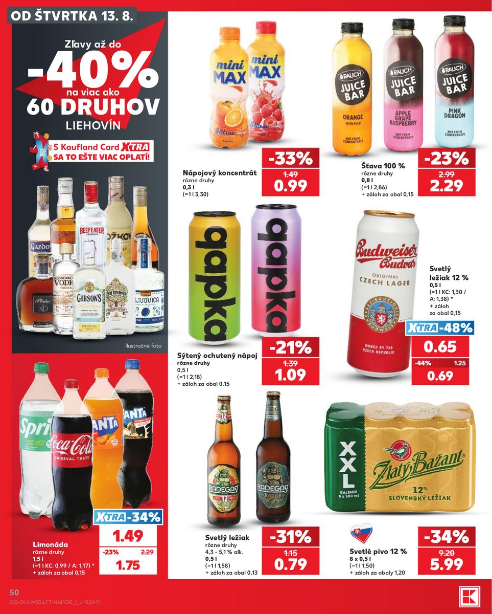 Kaufland catalog page 50 — 2026-08-13 to 2026-08-19