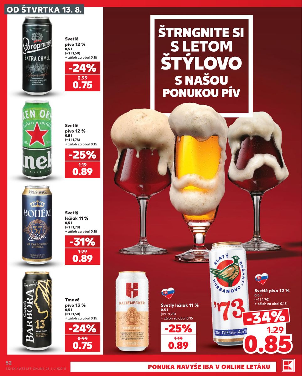 Kaufland catalog page 52 — 2026-08-13 to 2026-08-19