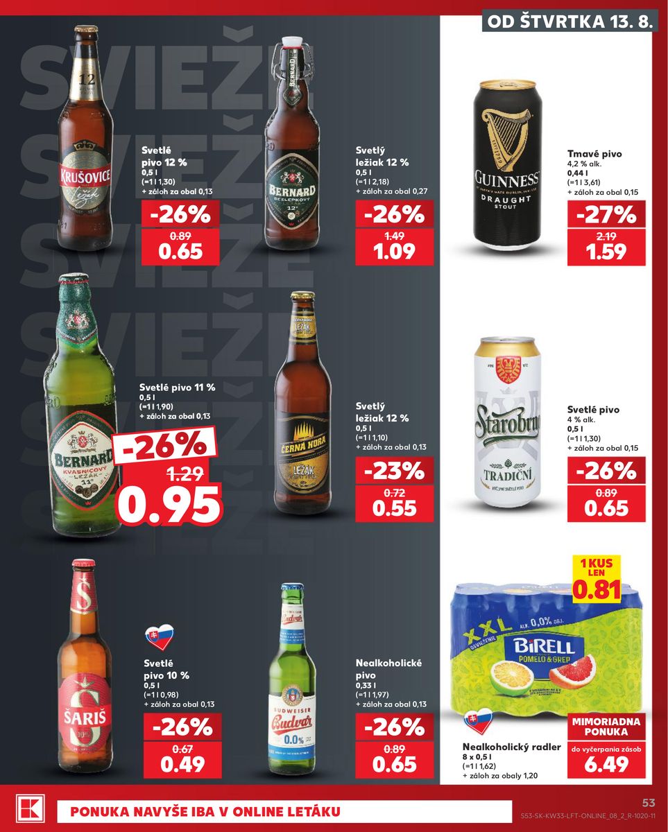 Kaufland catalog page 53 — 2026-08-13 to 2026-08-19