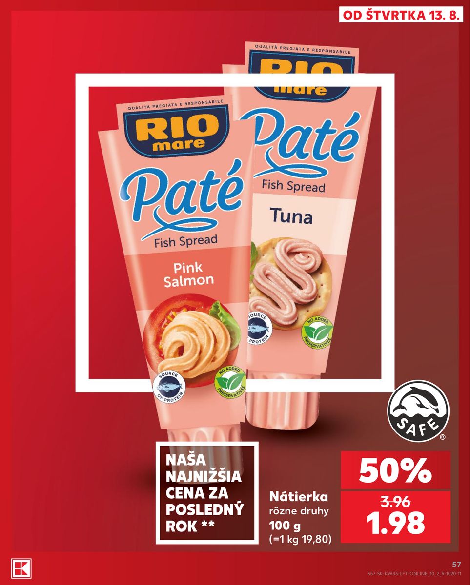 Kaufland catalog page 57 — 2026-08-13 to 2026-08-19