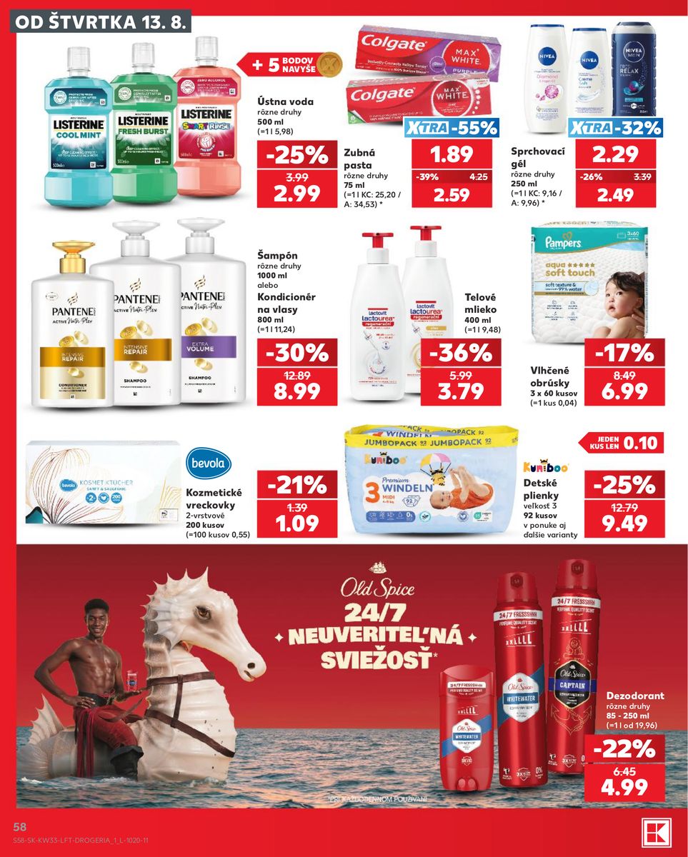 Kaufland catalog page 58 — 2026-08-13 to 2026-08-19