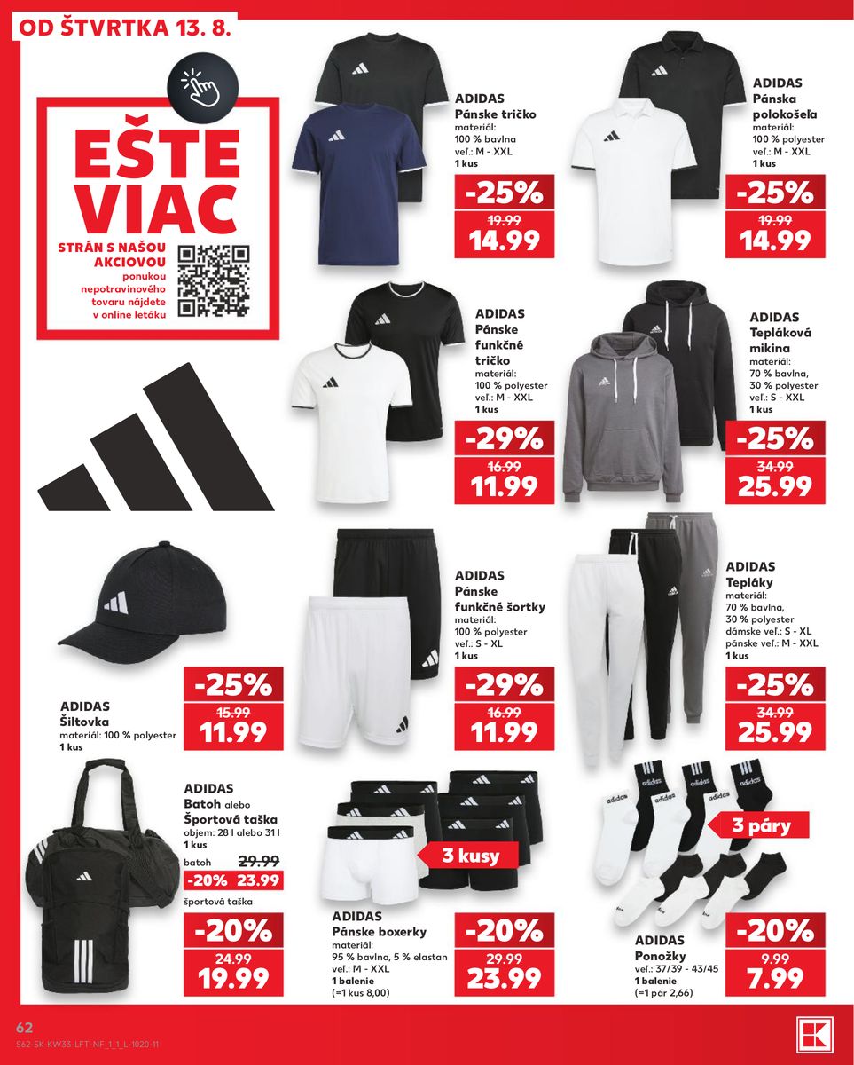 Kaufland catalog page 62 — 2026-08-13 to 2026-08-19