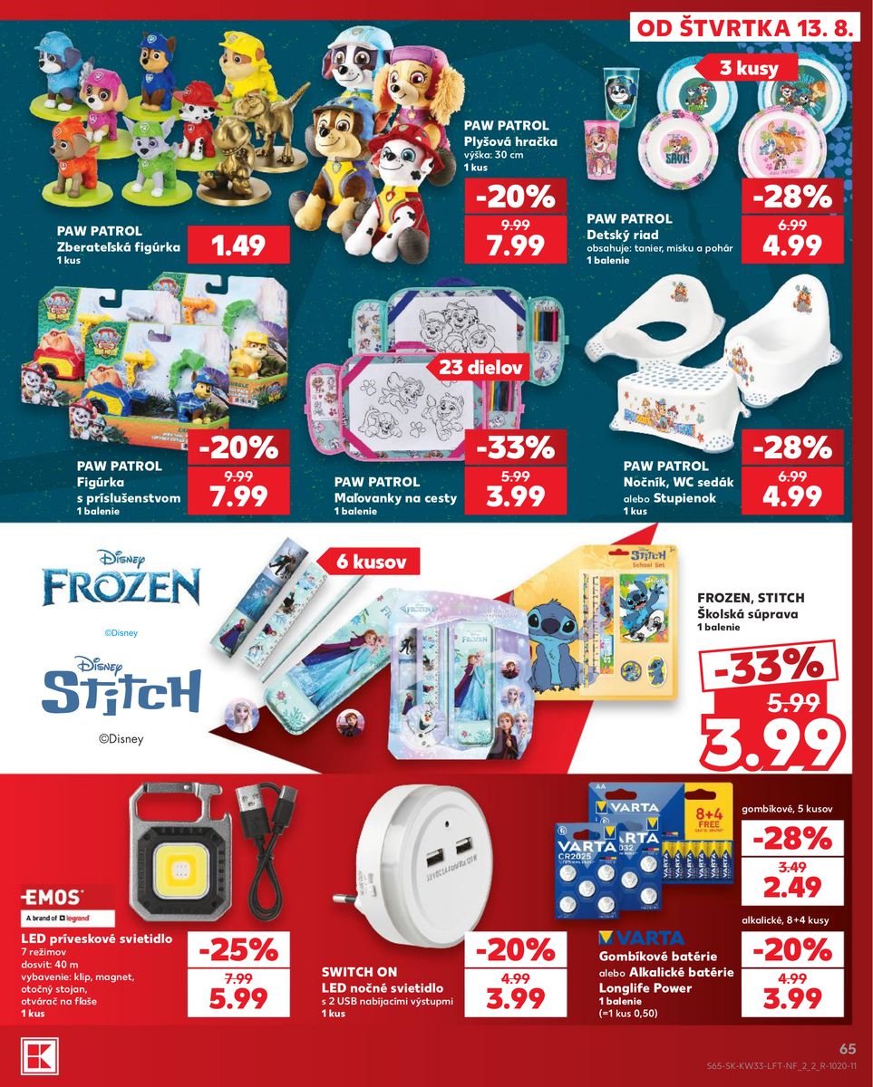 Kaufland catalog page 65 — 2026-08-13 to 2026-08-19