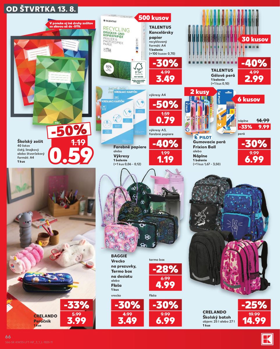 Kaufland catalog page 66 — 2026-08-13 to 2026-08-19