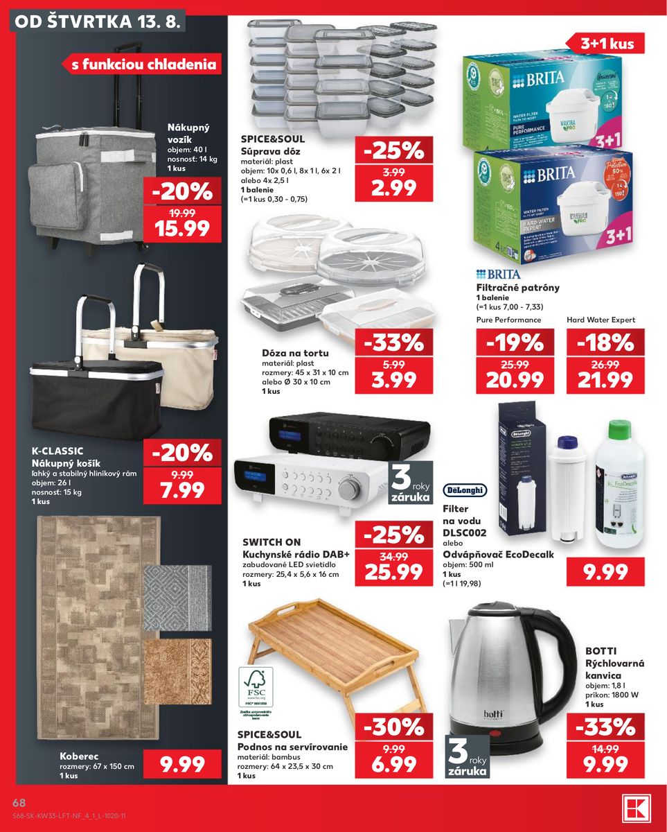 Kaufland catalog page 68 — 2026-08-13 to 2026-08-19