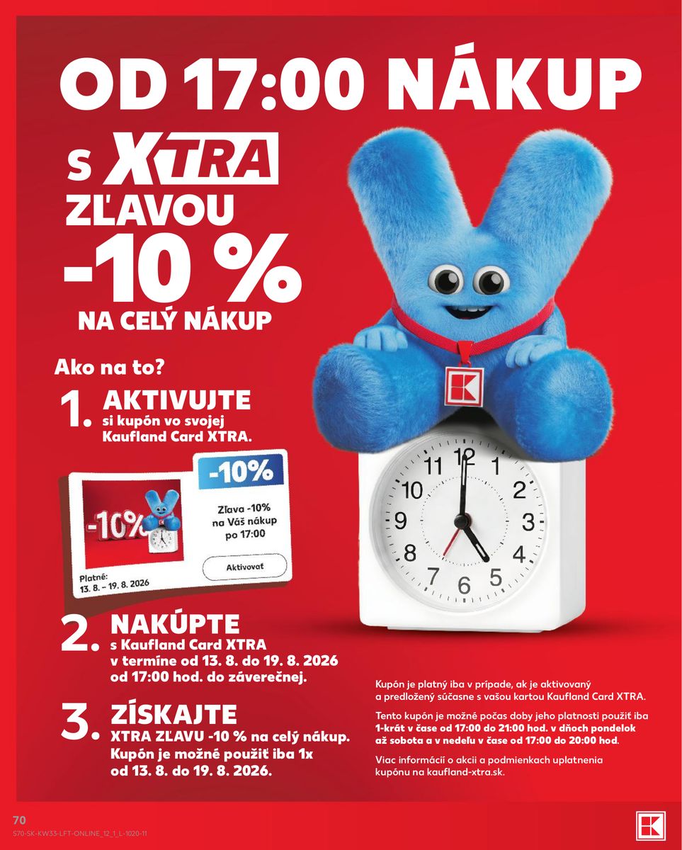 Kaufland catalog page 70 — 2026-08-13 to 2026-08-19