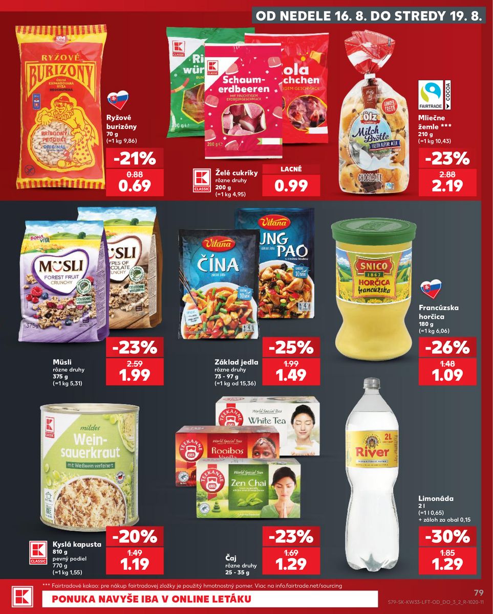 Kaufland catalog page 79 — 2026-08-13 to 2026-08-19