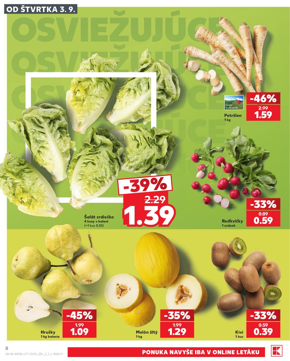 Kaufland catalog page 8 — 2026-09-03 to 2026-09-09