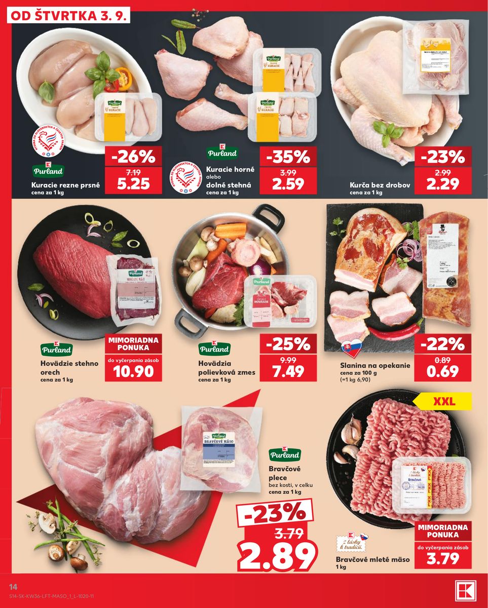 Kaufland catalog page 14 — 2026-09-03 to 2026-09-09