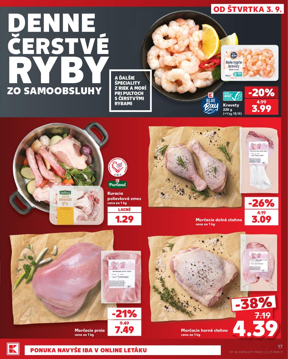 Kaufland catalog page 17 — 2026-09-03 to 2026-09-09