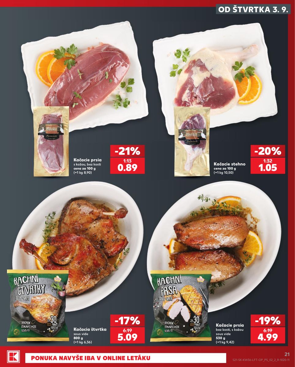 Kaufland catalog page 21 — 2026-09-03 to 2026-09-09