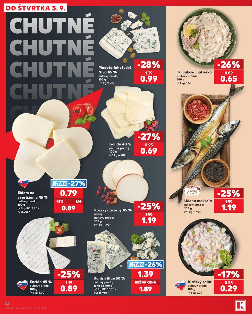 Kaufland catalog page 22 — 2026-09-03 to 2026-09-09