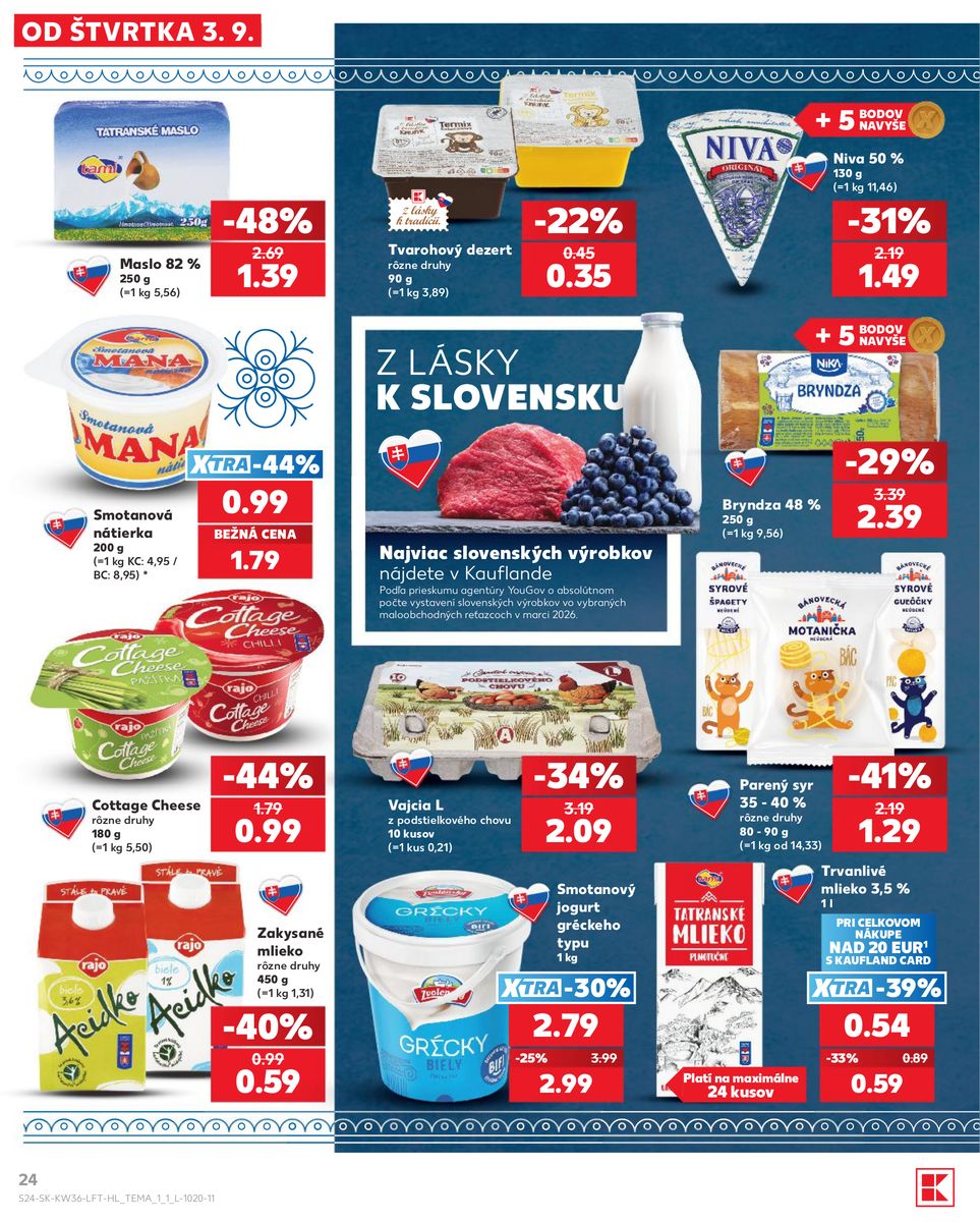 Kaufland catalog page 24 — 2026-09-03 to 2026-09-09