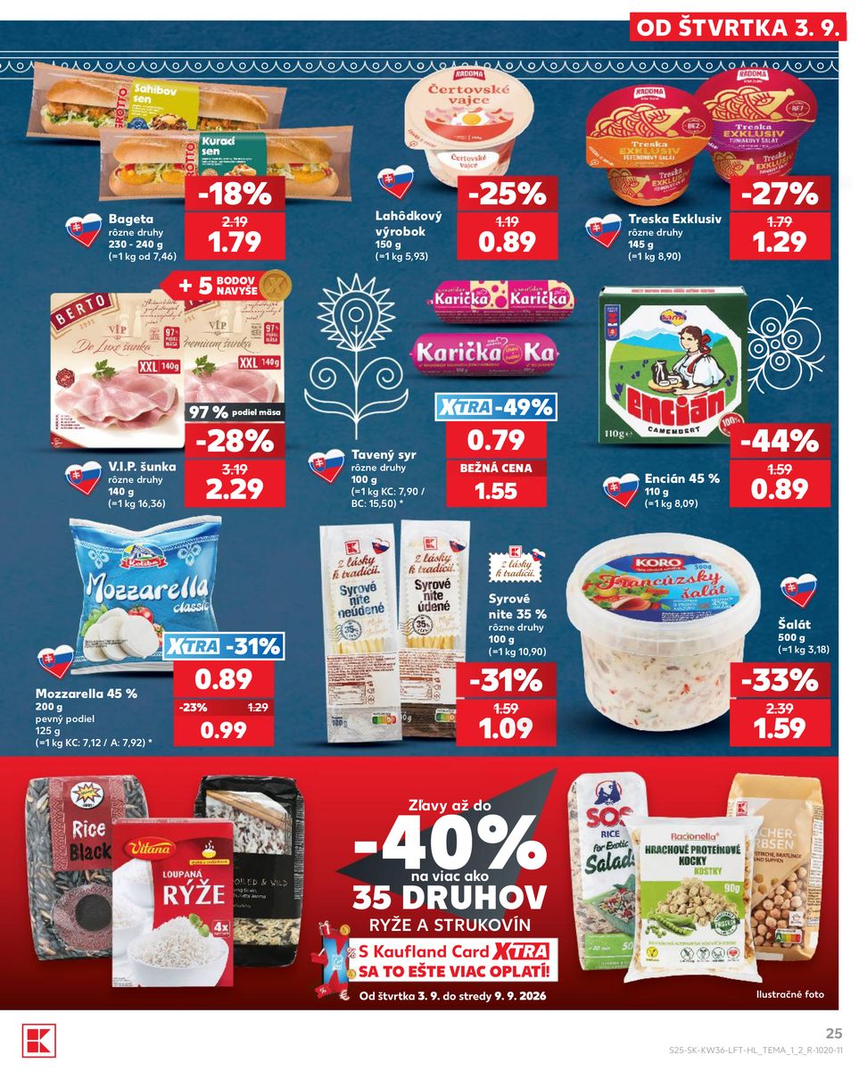 Kaufland catalog page 25 — 2026-09-03 to 2026-09-09