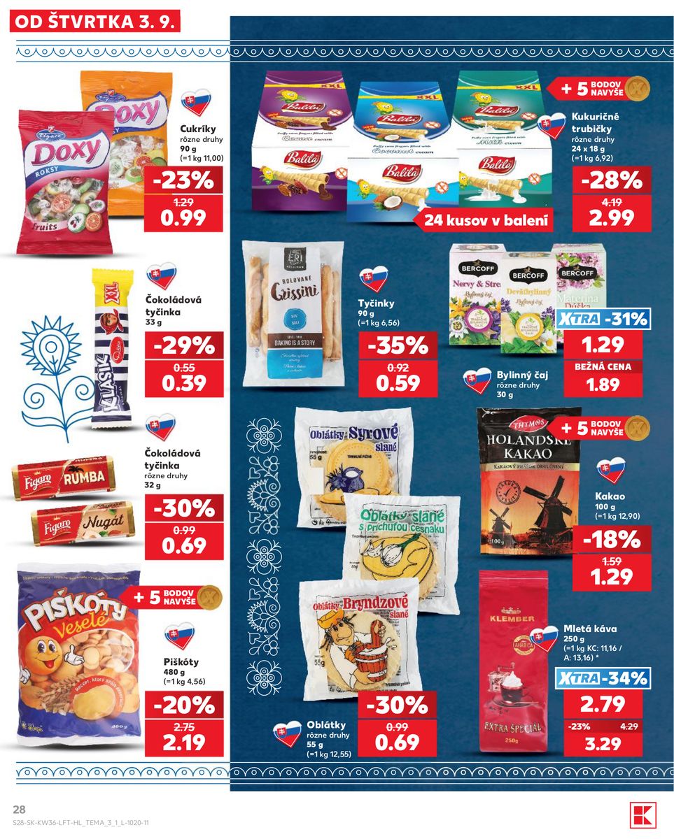 Kaufland catalog page 28 — 2026-09-03 to 2026-09-09