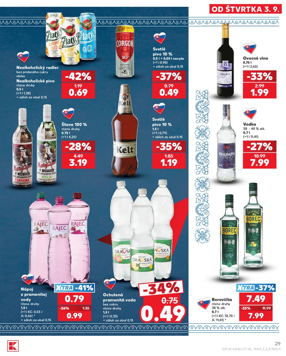 Kaufland catalog page 29 — 2026-09-03 to 2026-09-09