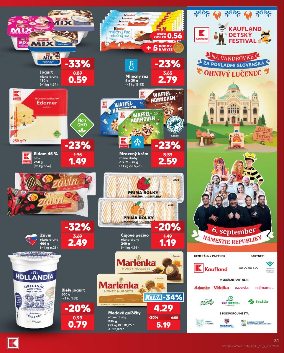 Kaufland catalog page 31 — 2026-09-03 to 2026-09-09