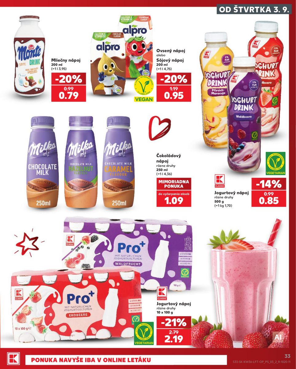 Kaufland catalog page 33 — 2026-09-03 to 2026-09-09