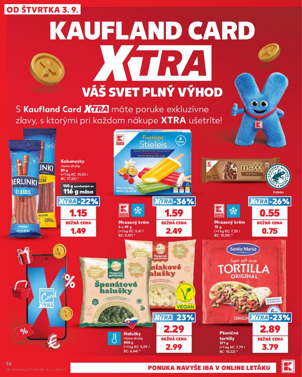 Kaufland catalog page 34 — 2026-09-03 to 2026-09-09