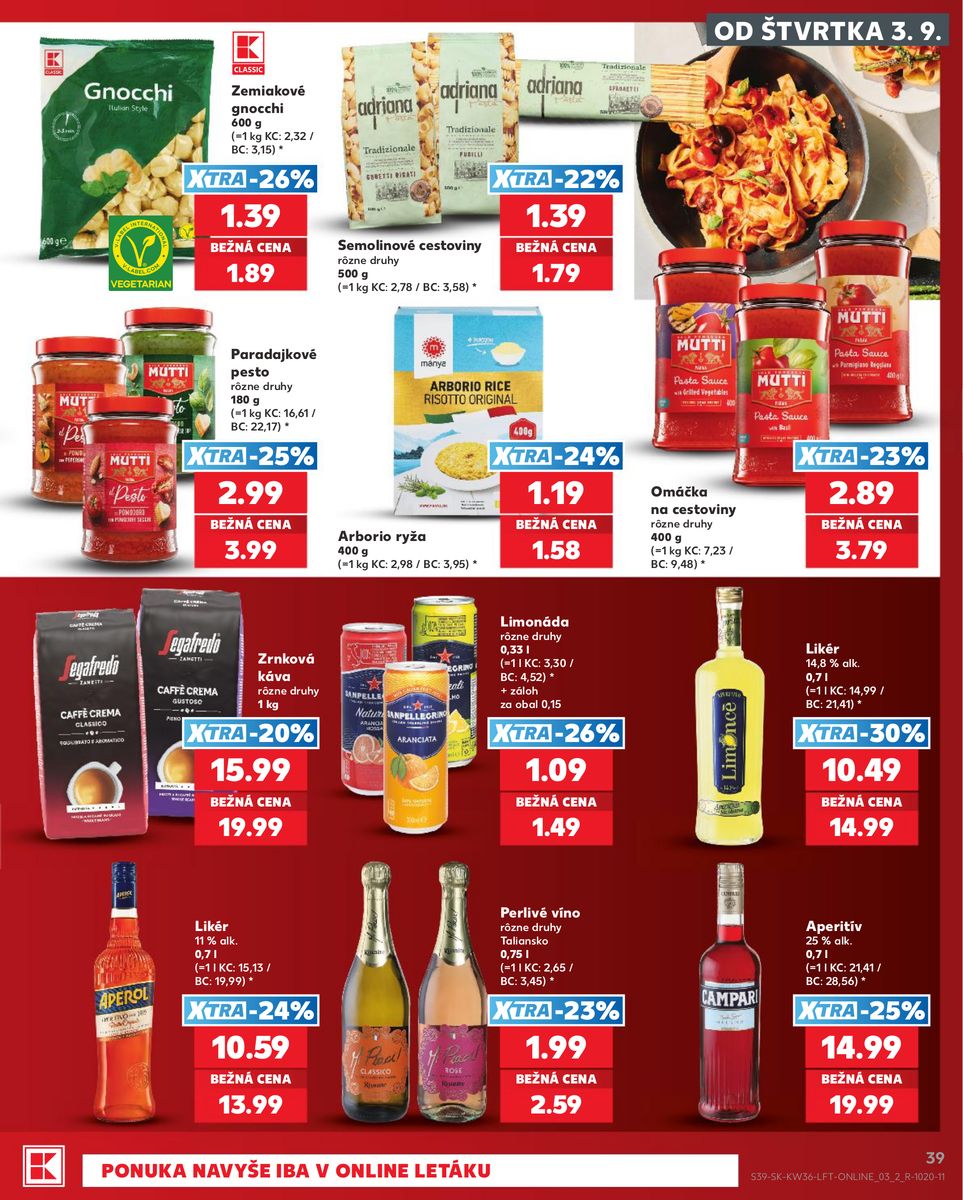 Kaufland catalog page 39 — 2026-09-03 to 2026-09-09