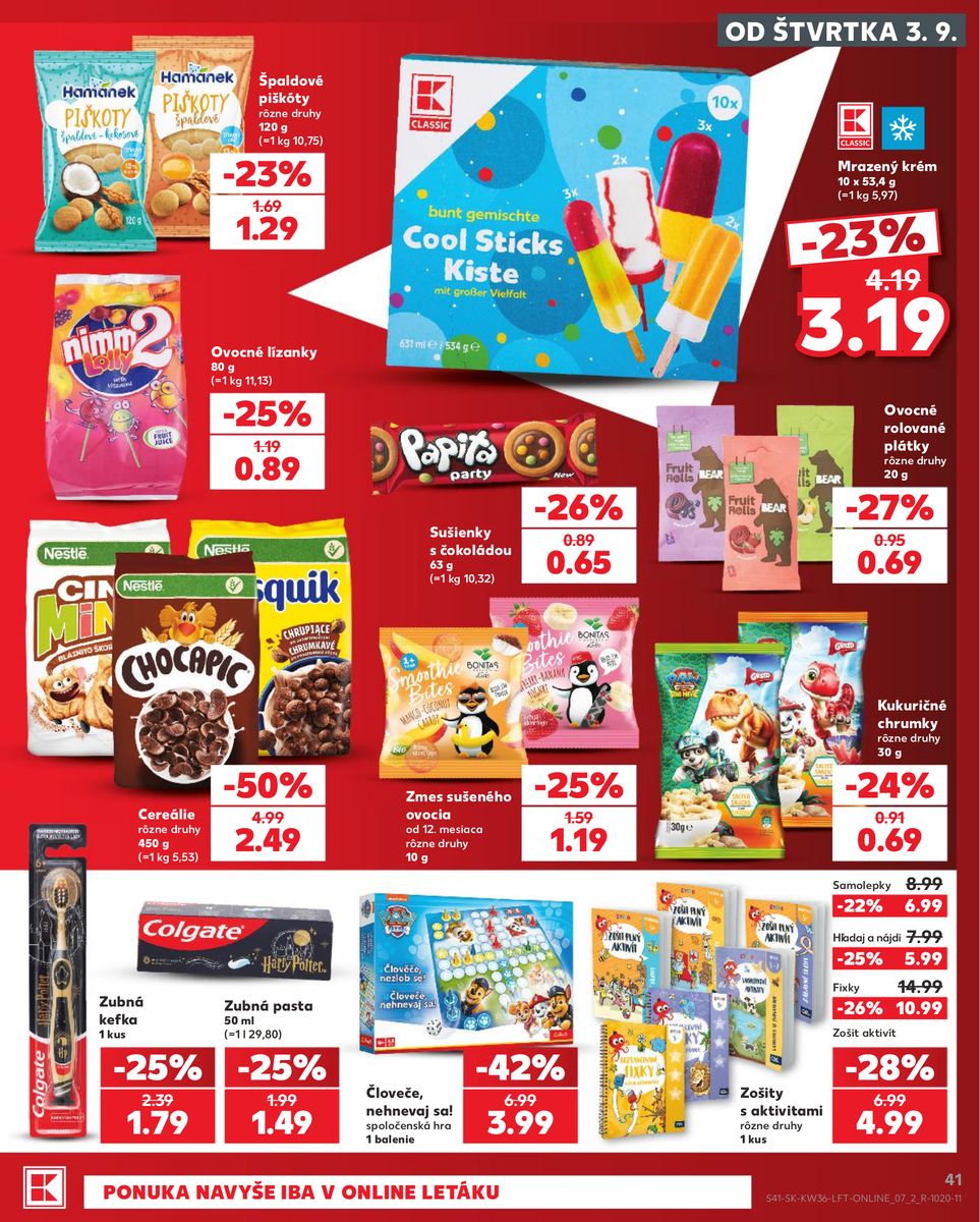 Kaufland catalog page 41 — 2026-09-03 to 2026-09-09