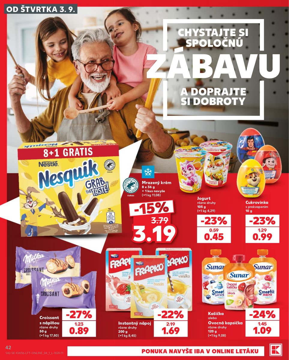 Kaufland catalog page 42 — 2026-09-03 to 2026-09-09
