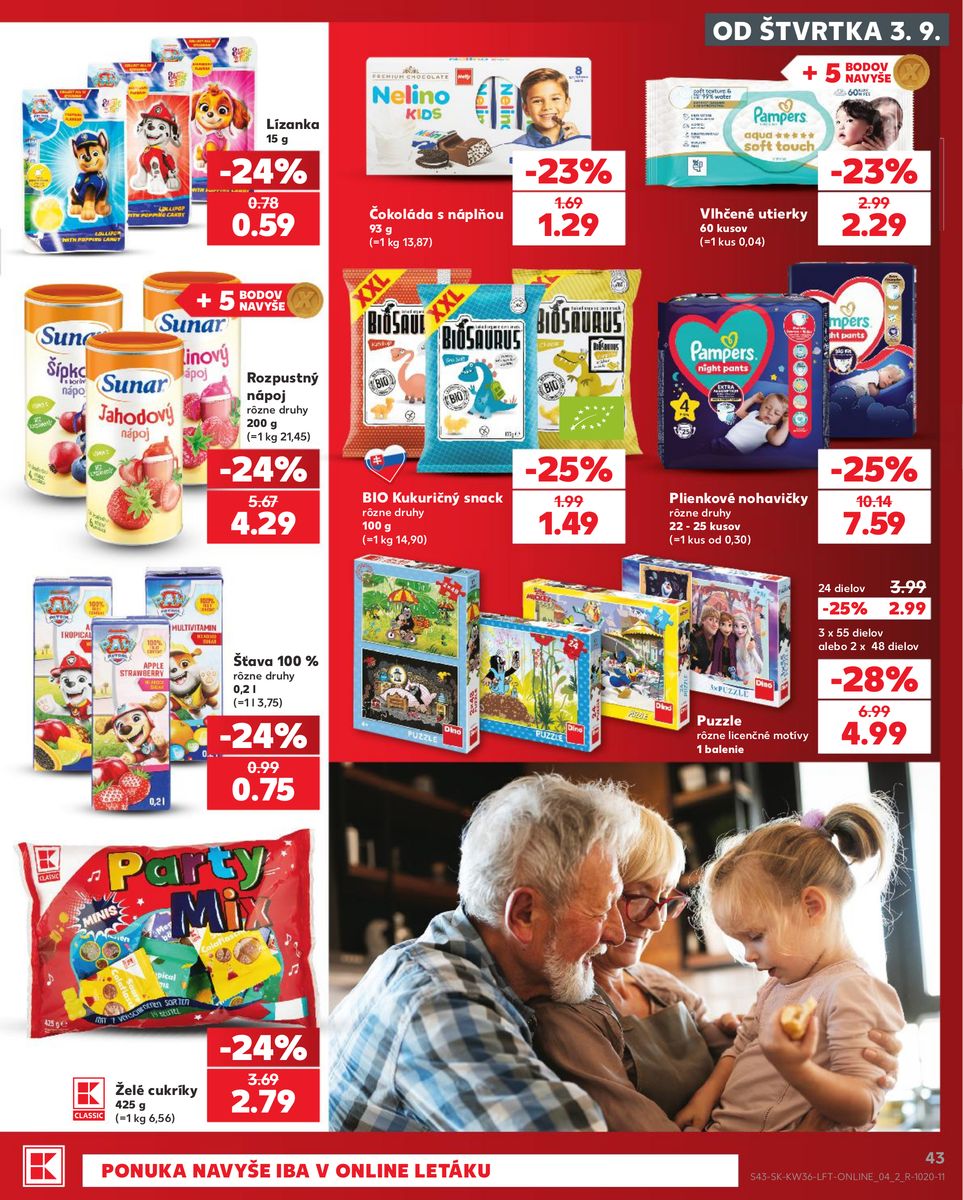 Kaufland catalog page 43 — 2026-09-03 to 2026-09-09