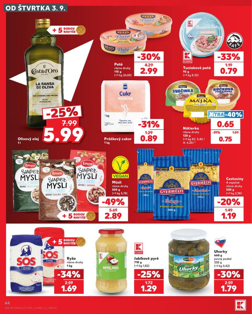 Kaufland catalog page 44 — 2026-09-03 to 2026-09-09