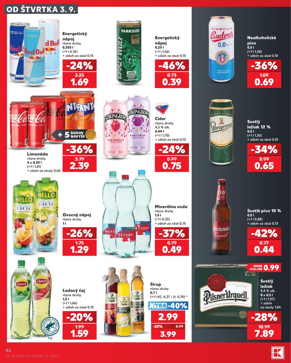 Kaufland catalog page 46 — 2026-09-03 to 2026-09-09